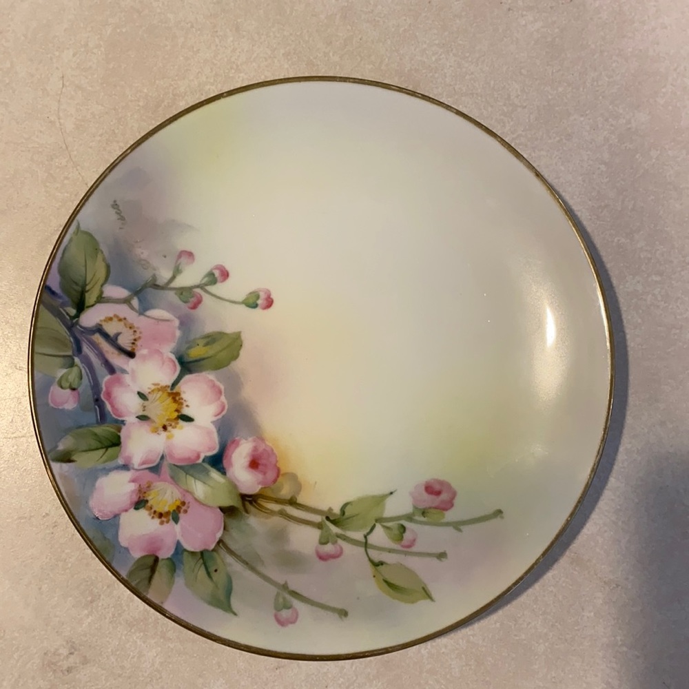 Handpainted Nippon plate